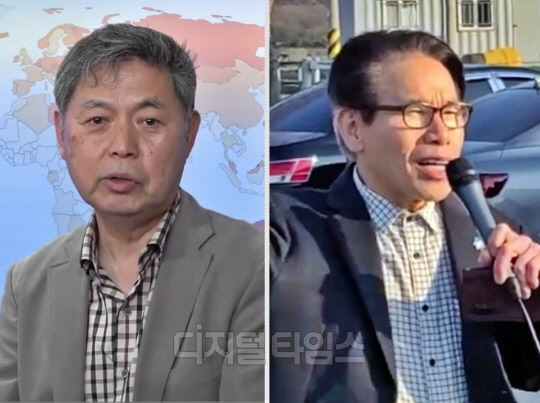 사단법인 '사실과 과학 네트웍'의 조기양 공동대표와 최영대 공동대표.